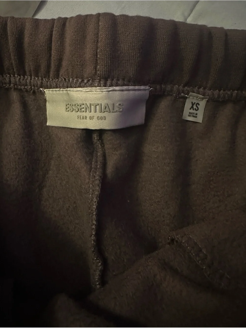 Fear of God Essentials Men's Plum Sweat Shorts